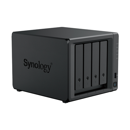 Synology NAS | DS925+ | AMD Ryzen | V1500B | Processor frequency 2.2 GHz | 4 GB | DDR4 ECC SODIMM | 