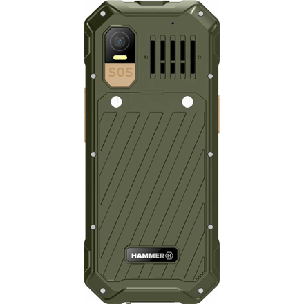 Hammer 6 LTE Military Edition | Green | 2.4 " | IPS | 48 MB | 128 MB | Dual SIM | 3G | Main camera r