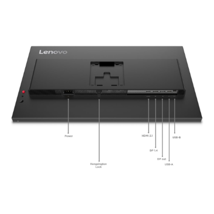 Lenovo | ThinkVision | P27Q-40 | 27 " | IPS | 16:9 | 120 Hz | 4 ms | 350 cd/m² | HDMI ports quantity
