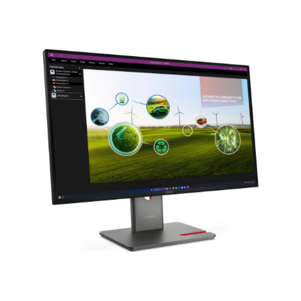 Lenovo | ThinkVision | P27Q-40 | 27 " | IPS | 16:9 | 120 Hz | 4 ms | 350 cd/m² | HDMI ports quantity