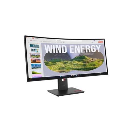 Lenovo | ThinkVision | T34WD-40 | 34 " | VA | 21:9 | 120 Hz | 4 ms | 3440 x 1440 pixels | 300 cd/m² 