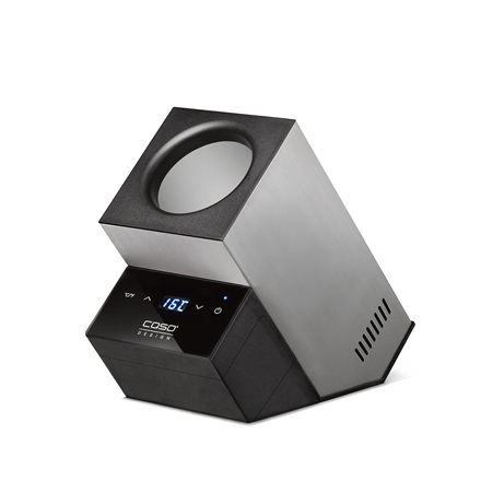 Caso | Wine Cooler | WineCase Deluxe Inox | Bottles capacity 1 | Black/Silver