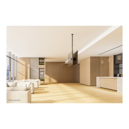 Neomounts CL35-340BL22 Dual Monitor/TV Mount Ceiling | Adjustable Height