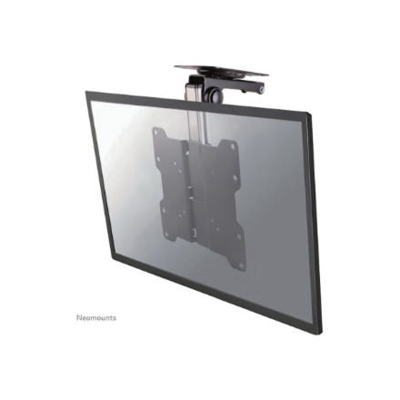Neomounts FPMA-C020BLACK Monitor/TV Mount Ceiling | Adjustable Height