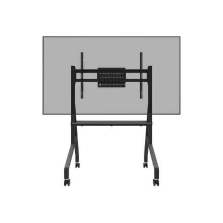 Neomounts Floor stand | FL50-525BL1 TV trolley | Adjustable Height | 55-86 " | Maximum weight (capac