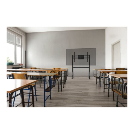 Neomounts Floor stand | FL50-525BL1 TV trolley | Adjustable Height | 55-86 " | Maximum weight (capac