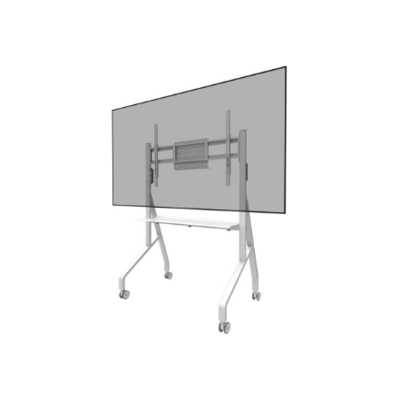 Neomounts Floor stand | FL50-525WH1 TV trolley | Adjustable Height | 55-86 " | Maximum weight (capac