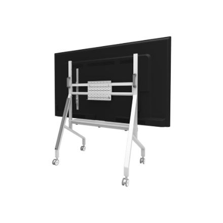 Neomounts Floor stand | FL50-525WH1 TV trolley | Adjustable Height | 55-86 " | Maximum weight (capac