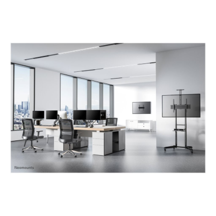 Neomounts Floor stand | FL50-550BL1 TV trolley | Adjustable Height
