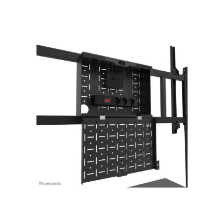 Neomounts Floor stand | FL50-575BL1 TV trolley | Adjustable Height | 65-110 " | Maximum weight (capa