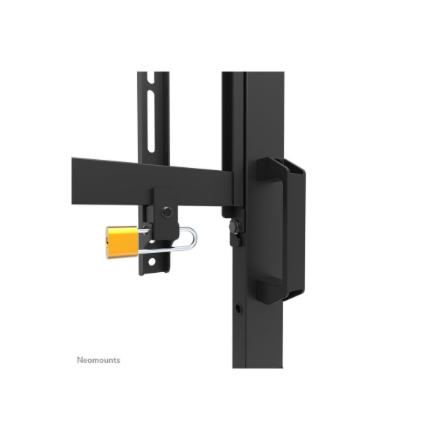 Neomounts Floor stand | FL50-575BL1 TV trolley | Adjustable Height | 65-110 " | Maximum weight (capa