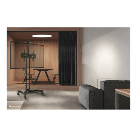 Neomounts Floor stand | NM-M1700BLACK TV trolley | Adjustable Height | 32-75 " | Maximum weight (cap