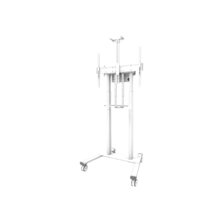 Neomounts Floor stand | FL55-875WH1 TV trolley | Adjustable Height | 55-100 " | Maximum weight (capa