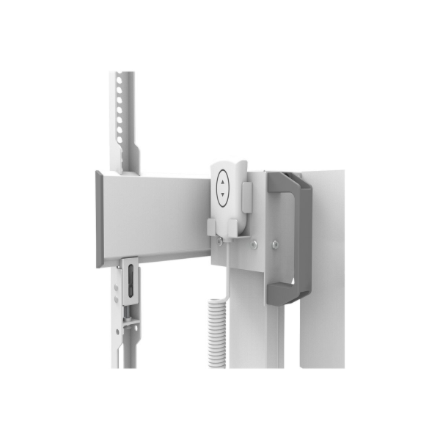 Neomounts Floor stand | FL55-875WH1 TV trolley | Adjustable Height | 55-100 " | Maximum weight (capa