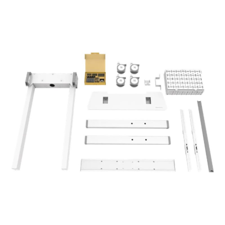 Neomounts Floor stand | FL55-875WH1 TV trolley | Adjustable Height | 55-100 " | Maximum weight (capa