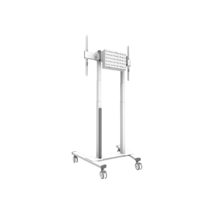Neomounts Floor stand | FL55-875WH1 TV trolley | Adjustable Height | 55-100 " | Maximum weight (capa