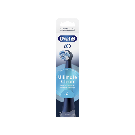 Oral-B | Replaceable toothbrush heads | iO UltimateClean | Heads | For adults | Number of brush head