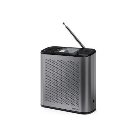 Sharp OSAKA Portable Digital Radio | DR-P530(GY) | USB port | Bluetooth | FM radio | Wireless connec