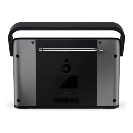 Sharp OSAKA Stereo Portable Digital Radio | DR-P540(GY) | USB port | Bluetooth | FM radio | Wireless