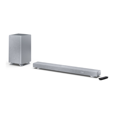 Sharp | 3.1.2 Dolby Atmos/DTS:X Soundbar with Wireless Subwoofer | HT-SBW53121(SL) | Bluetooth