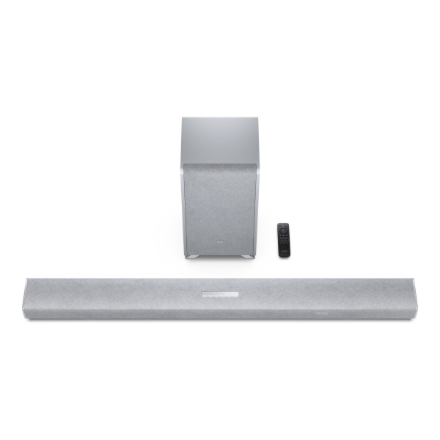 Sharp | 5.1.2 Dolby Atmos/DTS:X Soundbar with Wireless Subwoofer | HT-SBW55121(SL) | Bluetooth