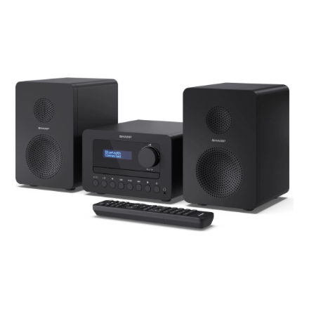 Sharp TOKYO FM Hi-Fi Micro System | XL-B514(BK) | AUX in | Bluetooth | CD player | FM radio
