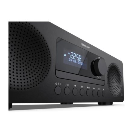 Sharp TOKYO DAB+ All-in-one Hi-Fi System | XL-B720D(BK) | AUX in | Bluetooth | CD player | FM radio