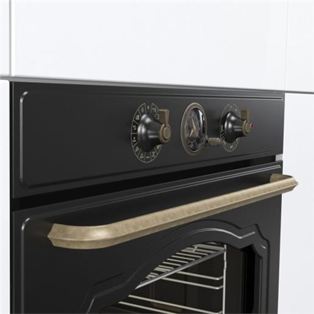 Gorenje Oven | BOS67372CLB | 77 L | Electric | AquaClean | Mechanical control | Steam function | Hei
