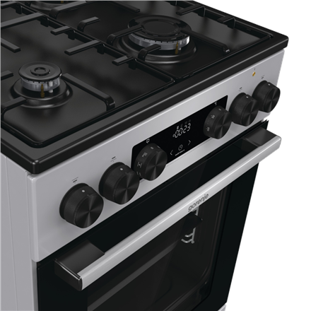 Gorenje Cooker | GK5C42SH | Hob type Gas | Oven type Electric | Grey | Width 50 cm | Depth 59.4 cm |
