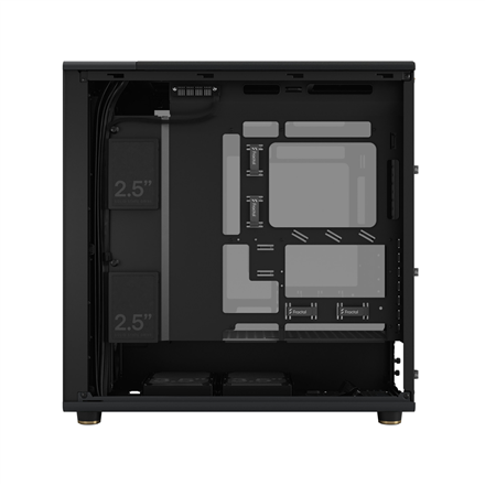 Fractal Design PC Case | North XL | RC Charcoal Black TG Dark | ATX/mATX | Power supply included No