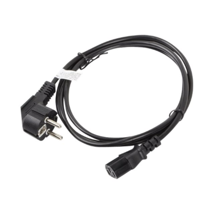 Lanberg | CEE 7/7 to IEC 320 C13 Power Cord | CA-C13C-10CC-0018-BK