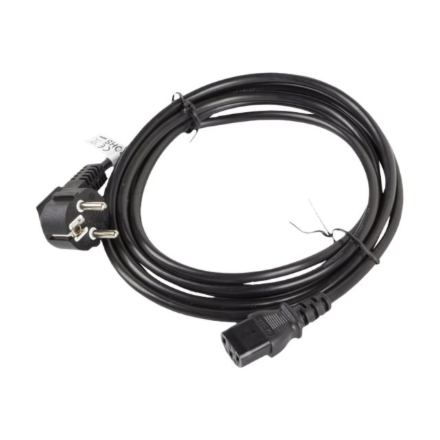 Lanberg | CEE 7/7 to IEC 320 C13 Power Cord | CA-C13C-11CC-0030-BK