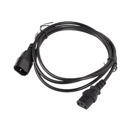 Lanberg | IEC 320 C13 to C14 Cable | CA-C13E-10CC-0018-BK