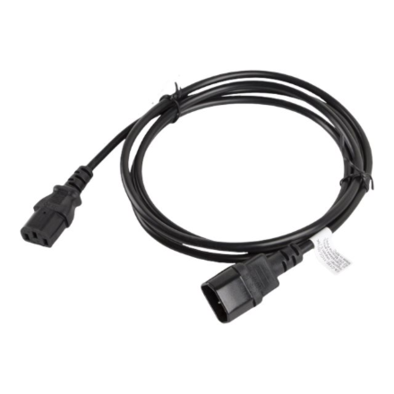 Lanberg | IEC 320 C13 to C14 Cable | CA-C13E-11CC-0018-BK