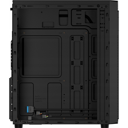 Genesis PC Case | Natec Aracanta | Black | Midi Tower | Power supply included No