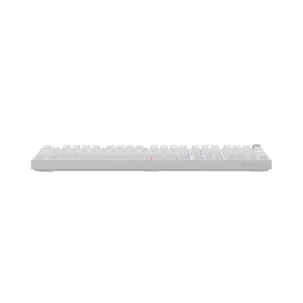 Genesis Thor 404 | Mechanical Gaming Keyboard | Wired | US | White | USB | Gateron Yellow Pro