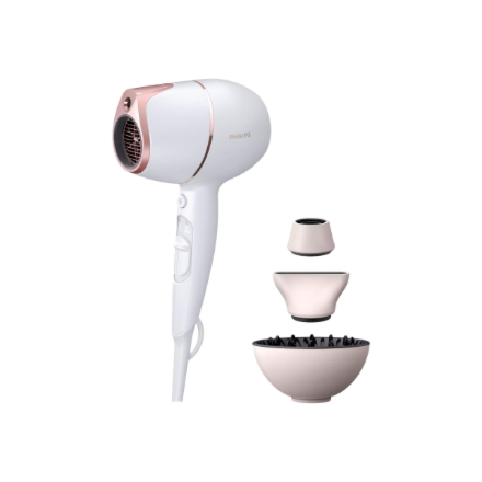 Philips Hair Dryer with SenseIQ | BHD628/00 Prestige | 1800 W | Number of temperature settings 3 | I