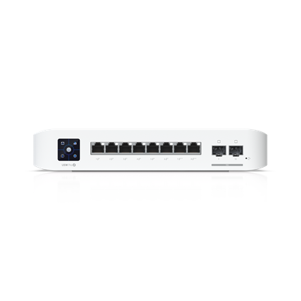 Ubiquiti Unifi Switch Pro 8 PoE | USW-PRO-8-POE | Managed L3 | Desktop/Wall-mountable | SFP+ ports q