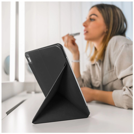 Fixed | Trinity Case | 10.9-11 " | Cover | Apple iPad 10.9" (2022)/iPad 11" (2025) | Black