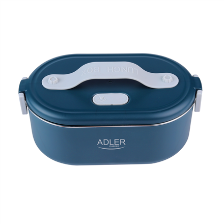 Adler | Electric lunch box with thermal bag | AD 4522 | 0.8 L | Plastic/Stainless steel | Blue | Lid