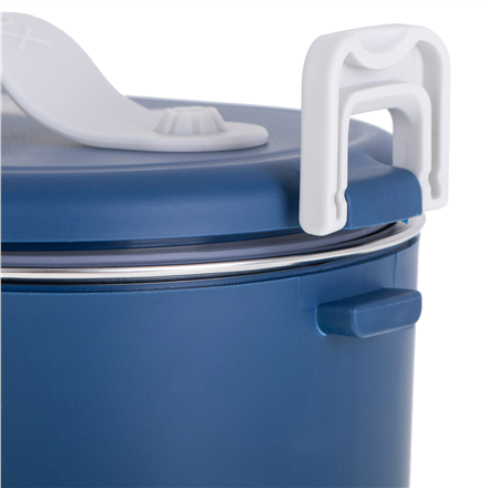 Adler | Electric lunch box with thermal bag | AD 4522 | 0.8 L | Plastic/Stainless steel | Blue | Lid