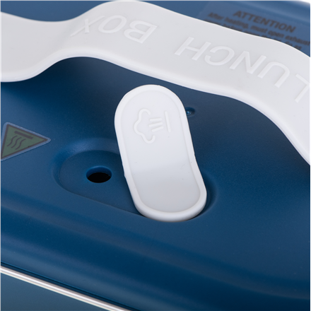 Adler | Electric lunch box with thermal bag | AD 4522 | 0.8 L | Plastic/Stainless steel | Blue | Lid