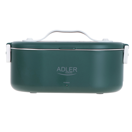 Adler | Electric lunch box with thermal bag | AD 4522 | 0.8 L | Plastic/Stainless steel | Green | Li