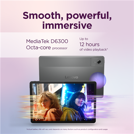 Lenovo TB336FU | Idea Tab (without power adapter) | 11 " | Luna Grey | IPS | 2560 x 1600 pixels | Me