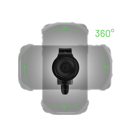 Fixed | Phone holder for bike or motorcycle | Bikee | Phone holder | Black