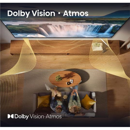 Hisense UHD QLED Smart TV | 50E7Q | 50" | Smart TV | VIDAA OS | UHD | Black