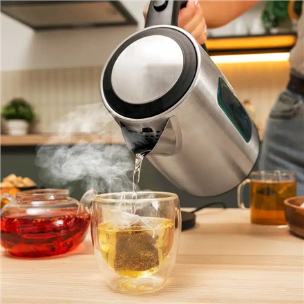 Cecotec Kettle | Thermosense 210 Steel | Electric | 2200 W | 1.7 L | Stainless steel | 360° rotation