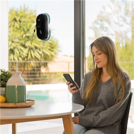 Cecotec Window Cleaning Robot | Conga Windroid 890 SprayWater Smart Connected T | Corded | Black