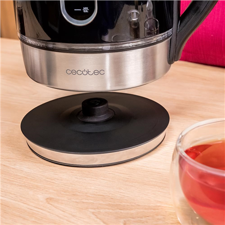 Cecotec Kettle | Thermosense 400 VisionLight | Electric | 2200 W | 1.7 L | Stainless steel | 360° ro
