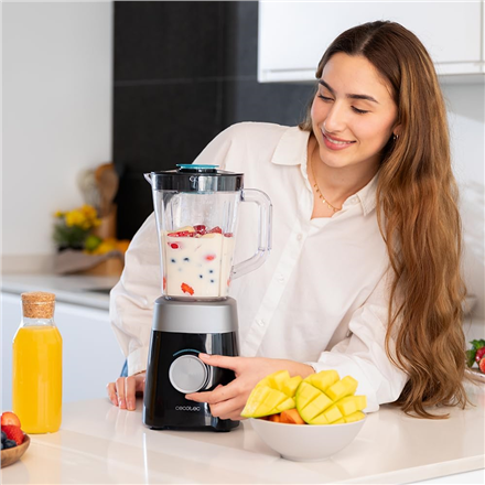 Cecotec Blender | Power Black Titanium 1300MAX B | Tabletop | 1300 W | Jar material Plastic | Jar ca